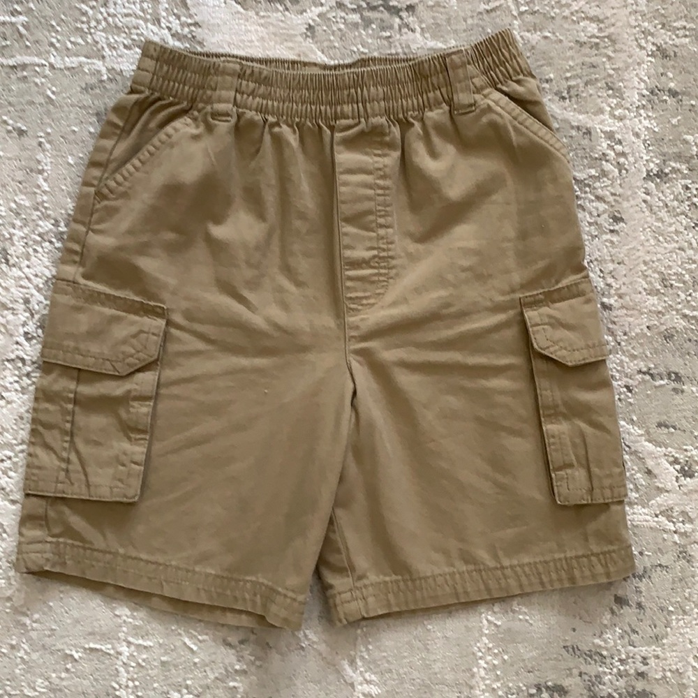 Khaki Cargo Shorts